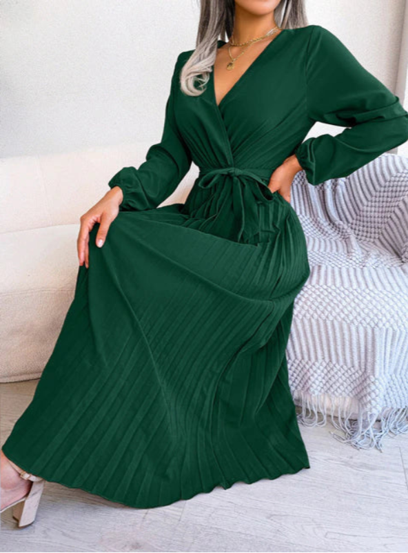 Naomi | Plisseret julekjole